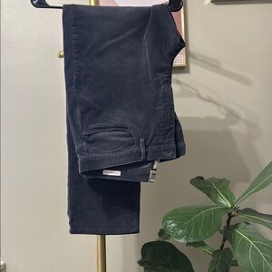 Stylish Black Corduroy Pants